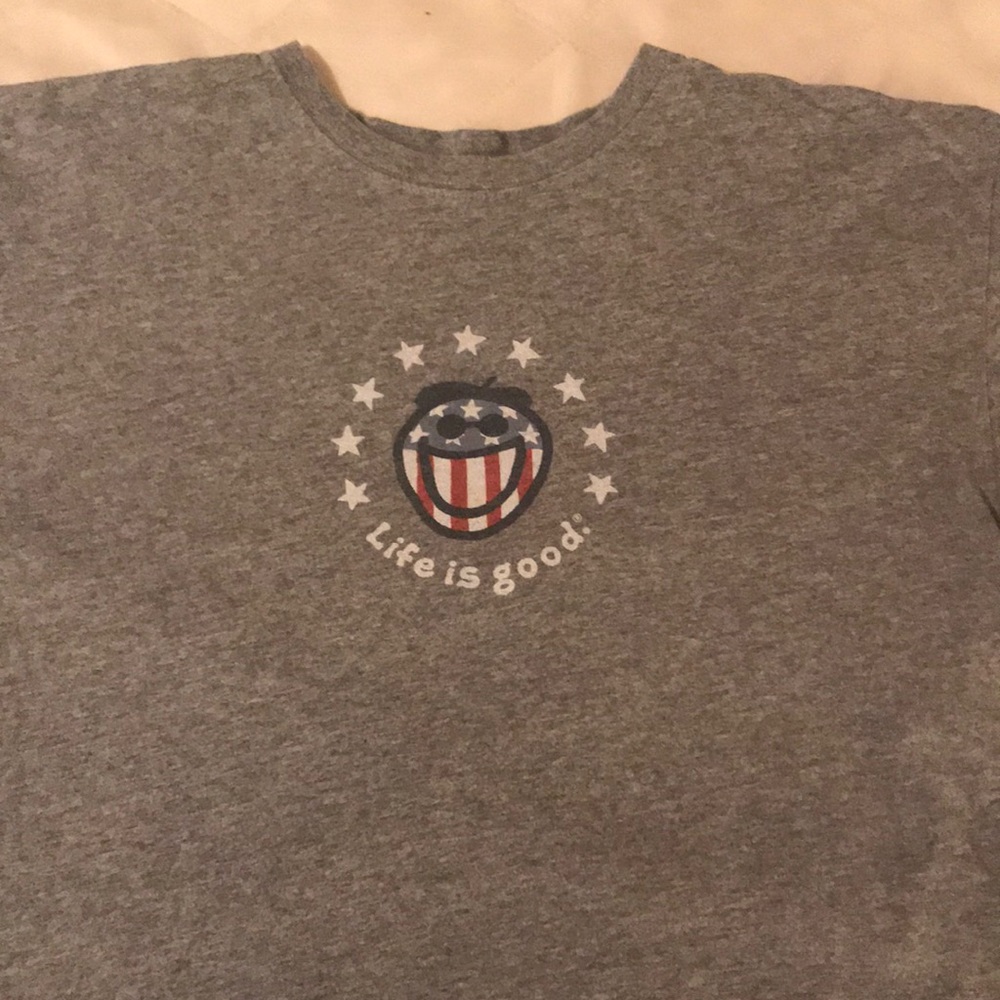 Life Is Good T Shirt Men Medium
